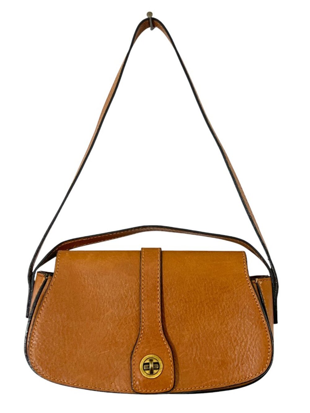 Sundance Catalog Mini Leather Flap Shoulder Bag Pre-Loved